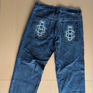 Baggy Ecko Unlimited Y2k Jeans, 34W / L32